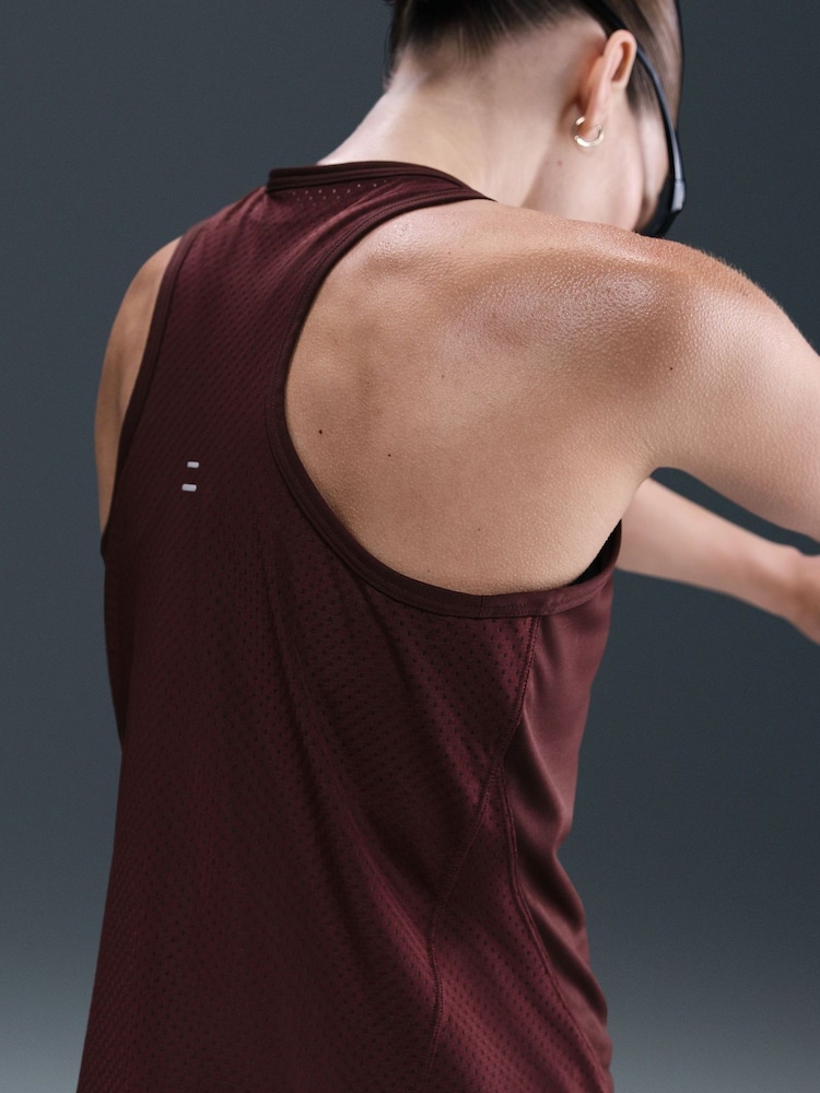 Nike Red Tempo Dri-FIT Running Tank Top - Image 5 of 5