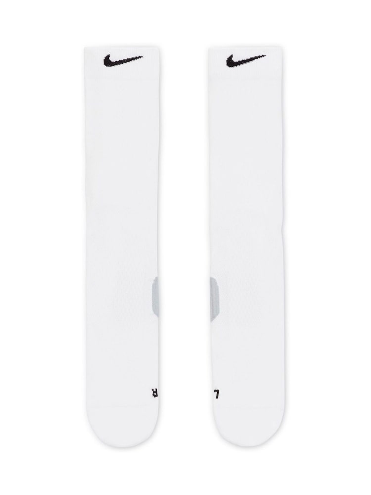 Nike White Dri-FIT Fast Performance Crew Socks 1 Pack - Image 2 of 4