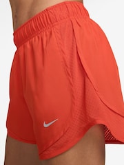 Nike Red Tempo Dri-FIT Mid-Rise 3" Running Shorts - Image 4 of 5