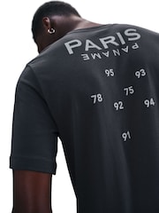 Nike Black PSG Paname Graphic T-Shirt - Image 10 of 11