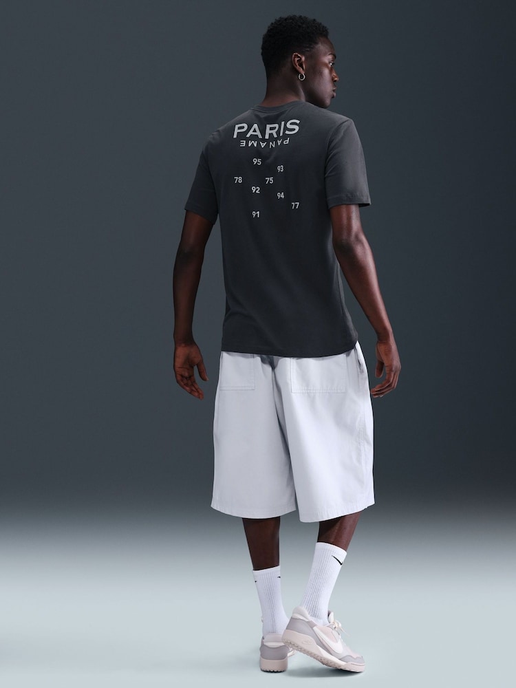 Nike Black PSG Paname Graphic T-Shirt - Image 2 of 11