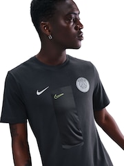 Nike Black PSG Paname Graphic T-Shirt - Image 8 of 11