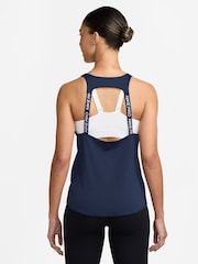 Nike Midnight Navy Pro Dri-FIT Tank Vest Top - Image 2 of 3