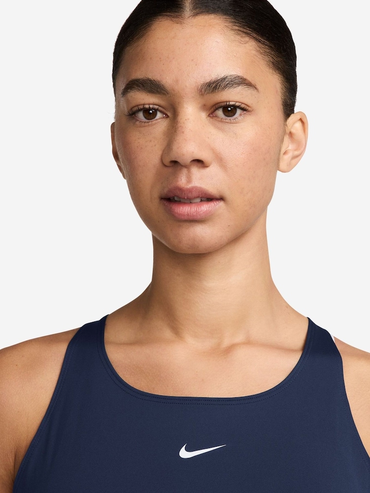 Nike Midnight Navy Pro Dri-FIT Tank Vest Top - Image 3 of 3