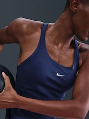 Nike Midnight Navy Pro Dri-FIT Tank Vest Top - Image 5 of 5
