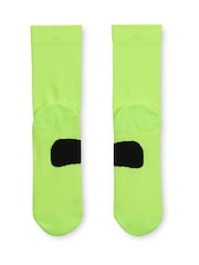 Nike Yellow Dri-FIT Fast Performance Crew Socks 1 Pack - Image 3 of 4