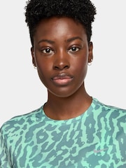Nike Green Swift Dri-FIT Short Sleeve Running Top - Image 3 of 3