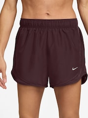 Nike Burgundy Crush Tempo Dri-FIT Mid-Rise 3" Running Shorts - Image 1 of 5