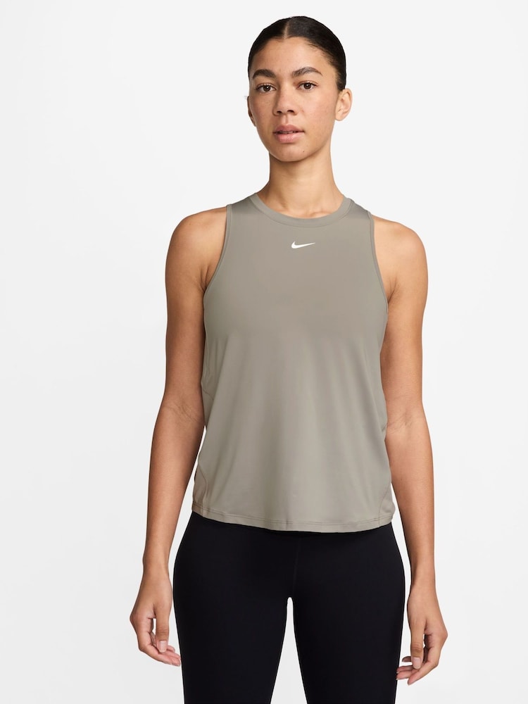 Nike Black One Classic Dri-FIT Vest Top - Image 1 of 3