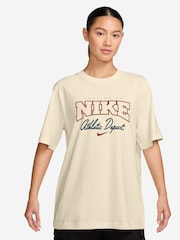 Nike White Sportswear Short Sleeve T-Shirt - Image 1 of 3