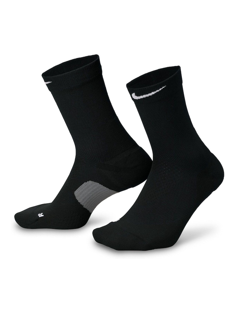 Nike Black Dri-FIT Fast Performance Crew Socks 1 Pack - Image 1 of 4