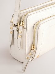 Bone Double Zip Cross Body Bag - Image 8 of 8