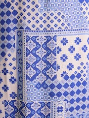 Joules Adele Blue Wrap Dress - Image 5 of 7