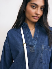 Bone Studded Cross Body Bag - Image 3 of 8