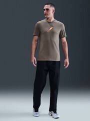 Nike Grey Stone Sportswear Classic Relaxed T-Shirt - Image 1 of 5
