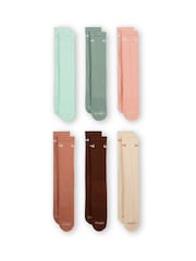Nike Mint Green Everyday Plus Cushioned Training Crew Socks 6 Pack - Image 2 of 4