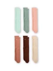 Nike Mint Green Everyday Plus Cushioned Training Crew Socks 6 Pack - Image 3 of 4