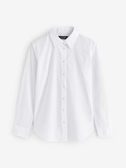 Lauren Ralph Lauren Jamelko Non Iron Stretch Cotton White Shirt - Image 4 of 4