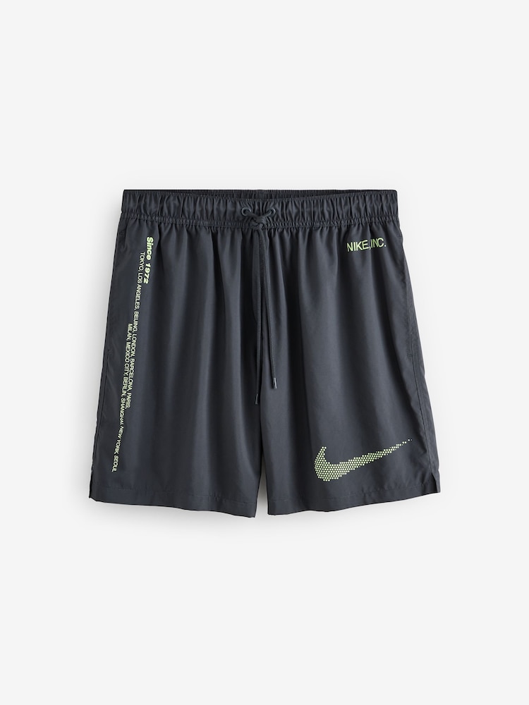 Nike Anthracite Grey Club Flow Wvn Shorts - Image 1 of 1