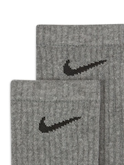 Gris - Al tobillo - Pack de 6 pares de calcetines acolchados de uso diario de Nike - Imagen 2 de 4