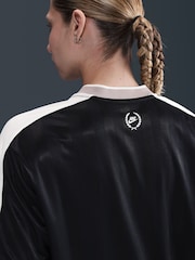 Nike Black Sportswear V-Neck Jersey Top - Image 4 of 5