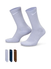 Nike Brown Plus Everyday Cushioned Training Crew Socks - Image 1 of 4