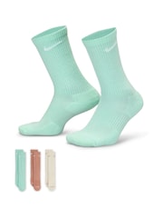 Nike Blue Plus Everyday Cushioned Training Crew Socks - Image 1 of 3