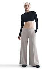 Nike Grey Sportswear Wide Leg Joggers - Image 1 of 5