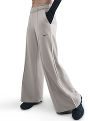 Nike Grey Sportswear Wide Leg Joggers - Image 3 of 5