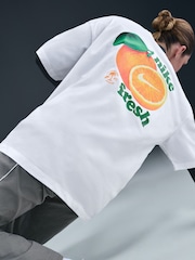 Nike White Oversized Sportswear Short Sleeve T-Shirt - Image 4 of 7