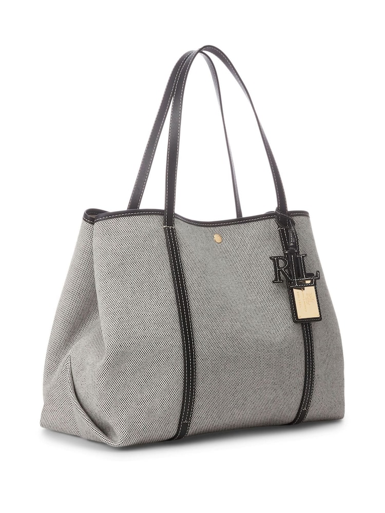 Lauren Ralph Lauren Emerie Canvas Tote Bag - Image 5 of 7
