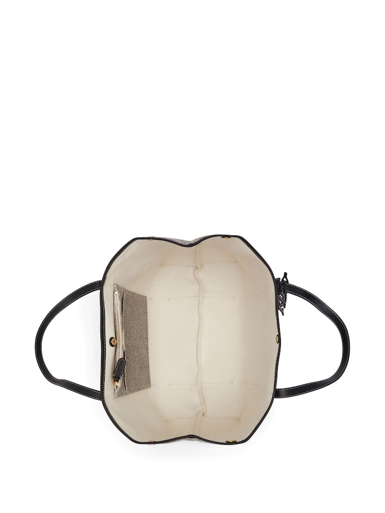 Lauren Ralph Lauren Emerie Canvas Tote Bag - Image 6 of 7