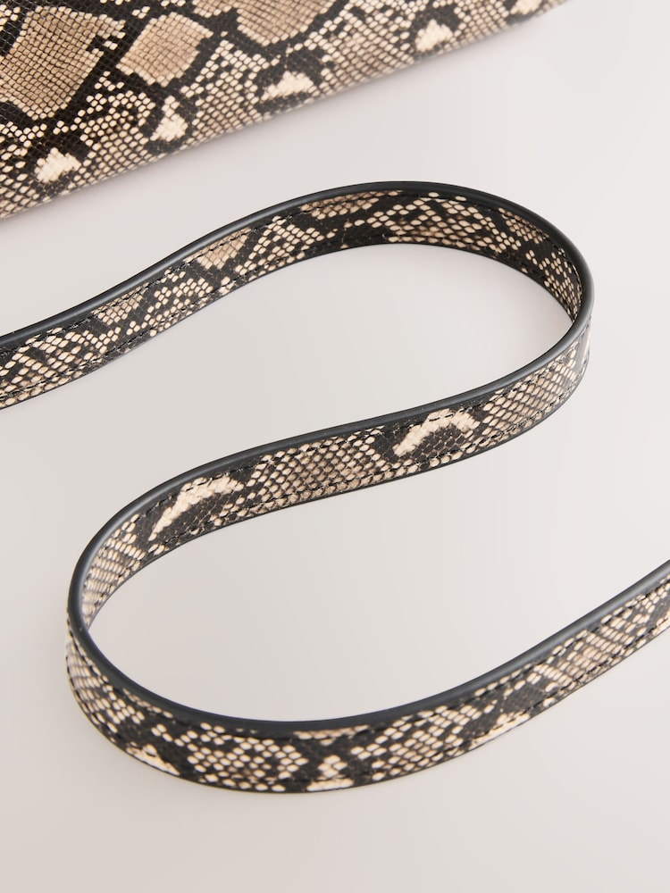 Snake Structured Top Handle Bag - Image 7 of 7