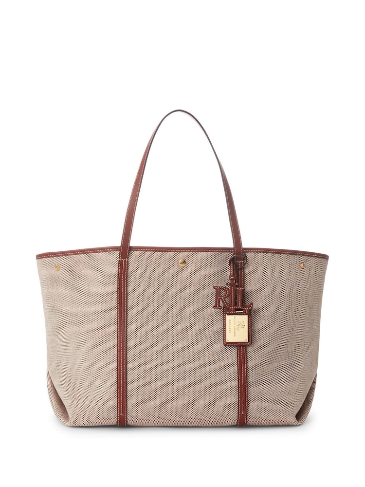 Lauren Ralph Lauren Emerie Canvas Tote Bag - Image 1 of 7