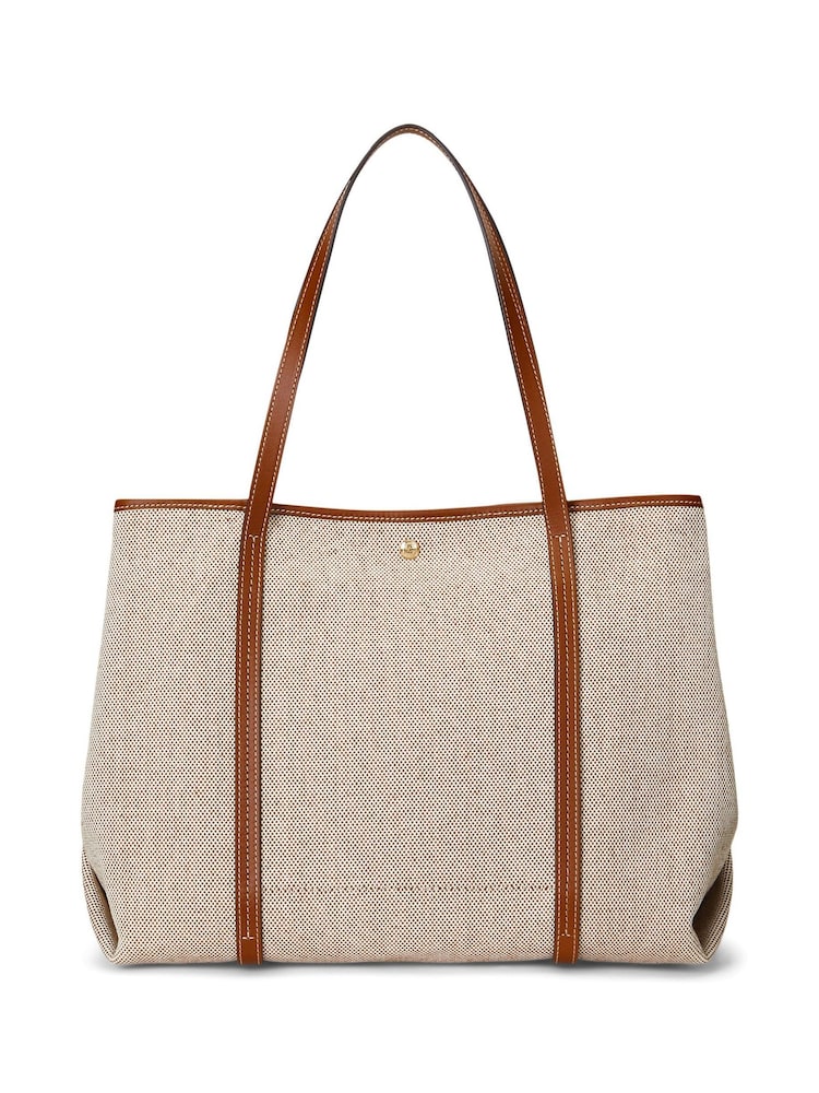 Lauren Ralph Lauren Emerie Canvas Tote Bag - Image 2 of 7