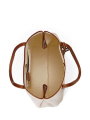 Lauren Ralph Lauren Emerie Canvas Tote Bag - Image 4 of 7