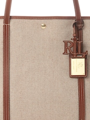 Lauren Ralph Lauren Emerie Canvas Tote Bag - Image 5 of 7