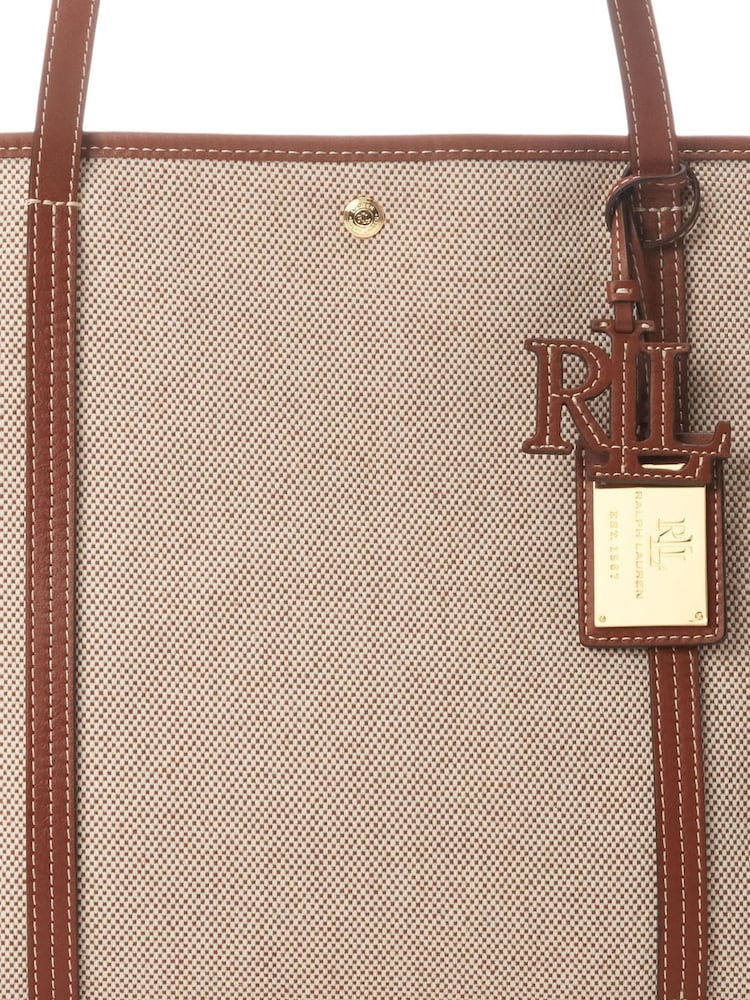 Lauren Ralph Lauren Emerie Canvas Tote Bag - Image 5 of 7