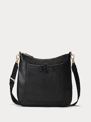 Lauren Ralph Lauren Cameryn Pebbled Leather Crossbody Bag - Image 1 of 6