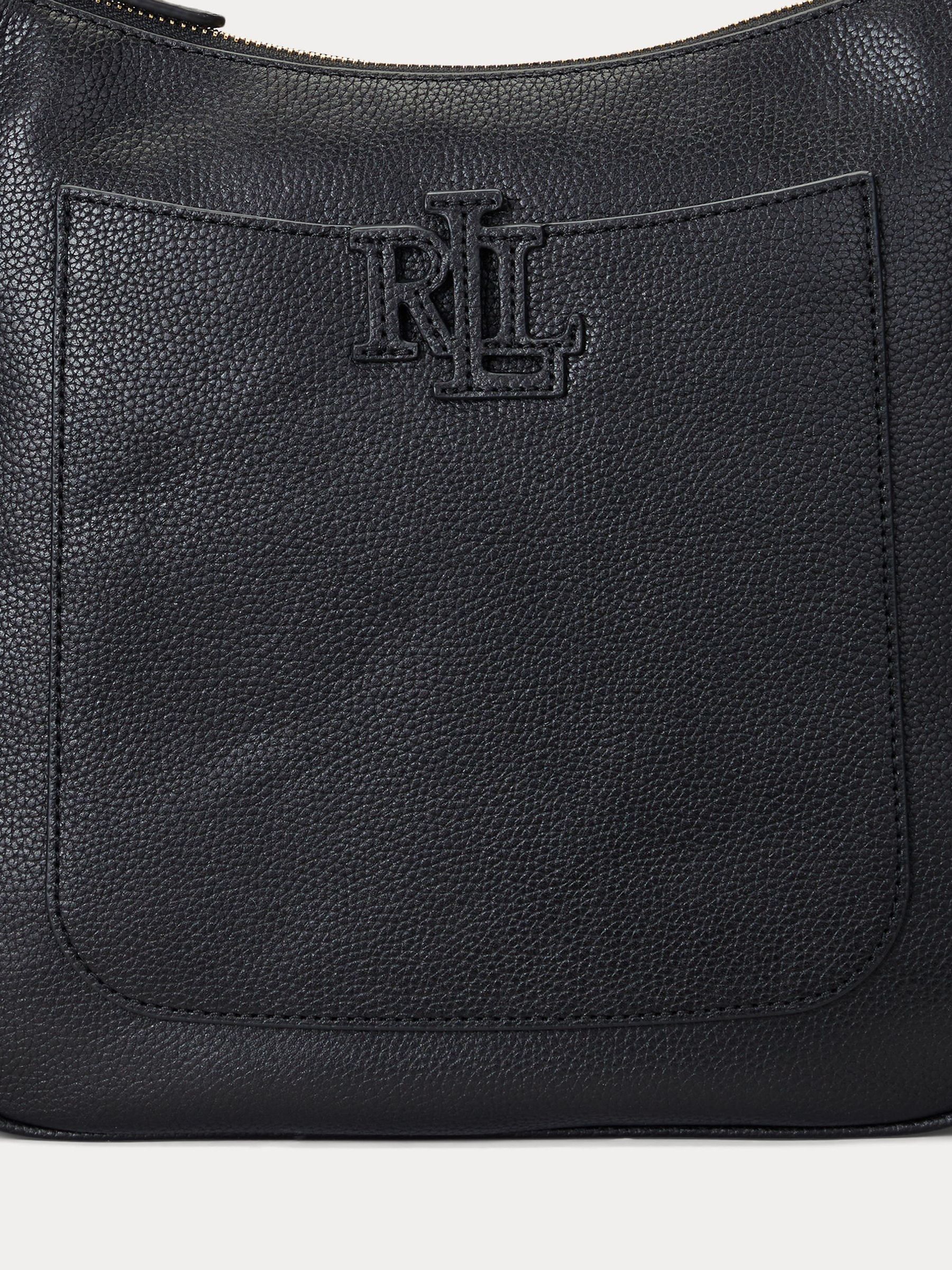 Buy Lauren Ralph Lauren Black Cameryn Pebbled Leather Large Cross Body buy-lauren-ralph-lauren-black-cameryn-pebbled-leather-large-cross-body
