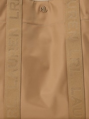 Khakigrün - Lauren Ralph Lauren – Stevie – Tote-Bag aus Nylon mit Logo auf dem Griff - Bild 4 von 4
