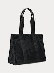 Schwarz - Lauren Ralph Lauren – Stevie – Tote-Bag aus Nylon mit Logo auf dem Griff - Bild 2 von 6