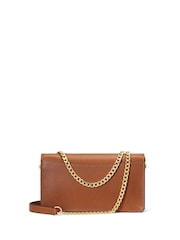 Lauren Ralph Lauren Leather Chain Crossbody Turn Lock Bag - Image 2 of 6