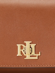 Lauren Ralph Lauren Leather Chain Crossbody Turn Lock Bag - Image 3 of 6