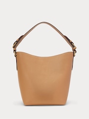Lauren Ralph Lauren Witley Leather Logo Bucket Bag - Image 2 of 5