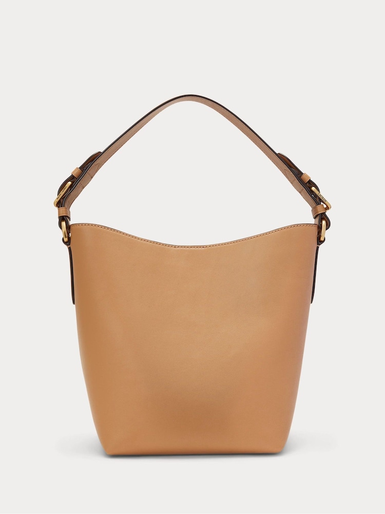 Lauren Ralph Lauren Witley Leather Logo Bucket Bag - Image 2 of 5 Lauren Ralph Lauren Witley Leather Logo Bucket Bag - Image 2 of 5