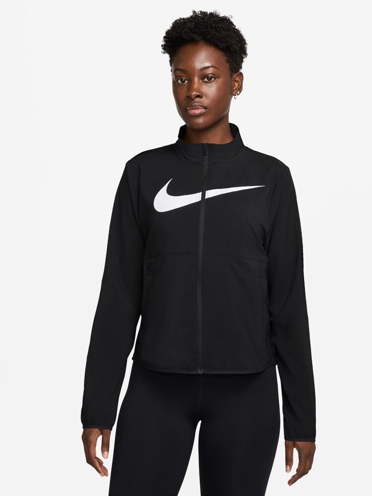 Nike Black Tempo Dri-FIT Running Jacket - Image 4 of 4 Nike Black Tempo Dri-FIT Running Jacket - Image 4 of 4