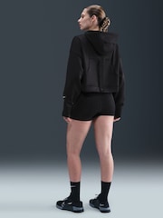 Nike Black Pro Therma-FIT Fleece Hoodie - Image 5 of 8
