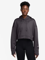 Nike Black Pro Therma-FIT Fleece Hoodie - Image 1 of 3
