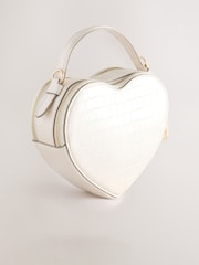 Bone Heart Shaped Cross-Body Bag - Image 6 of 9
